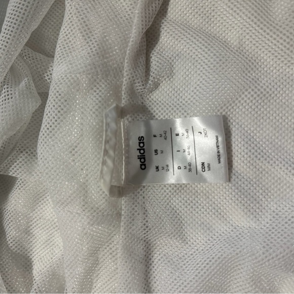 Adidas Mesh White Jacket - Picture 2 of 2